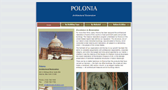 Desktop Screenshot of poloniarestoration.com