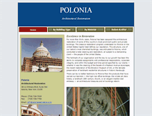 Tablet Screenshot of poloniarestoration.com